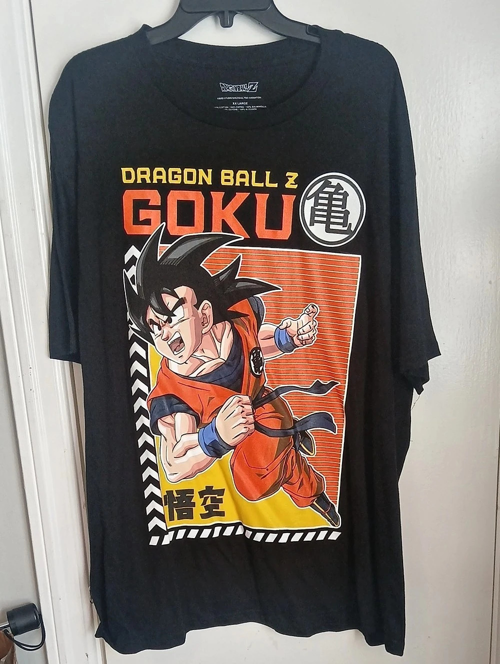 Crunchyroll Dragon Ball Z Goku graphic tee Graphic Tee XXL Black Orange